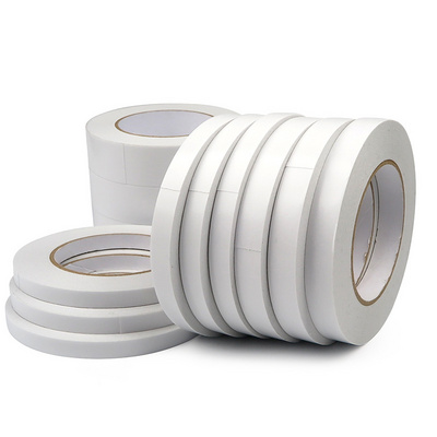 Cheap Solvent Based/Water Activated/ Hotmelt Based Adhesive Paper Double Sided Tissue Tape Non Woven Cotton Tape