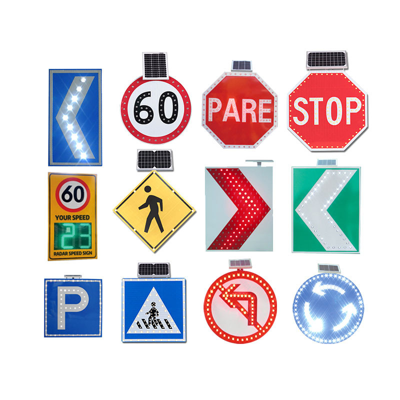 IP65 waterproof radar no parking slow traffic led speed sign