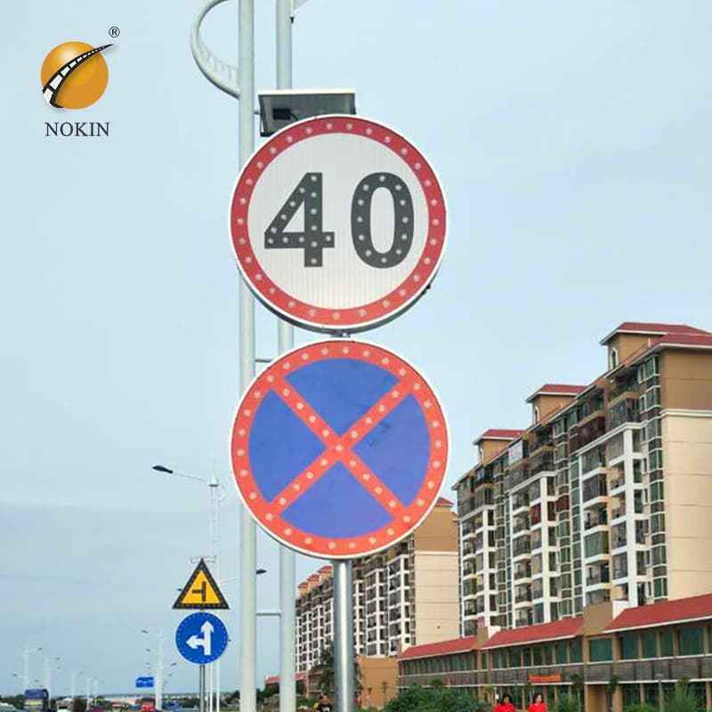 Solar Panel Safety Warning Traffic Sign and Signal LED Flashing Lights Stop for Pedestrian in Crosswalk Sign LED Road Stop Sign