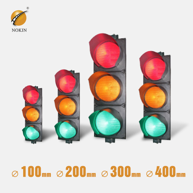 NOKIN Road Safety Green Red Yellow Traffic Light 300mm LED Traffic Light Control System