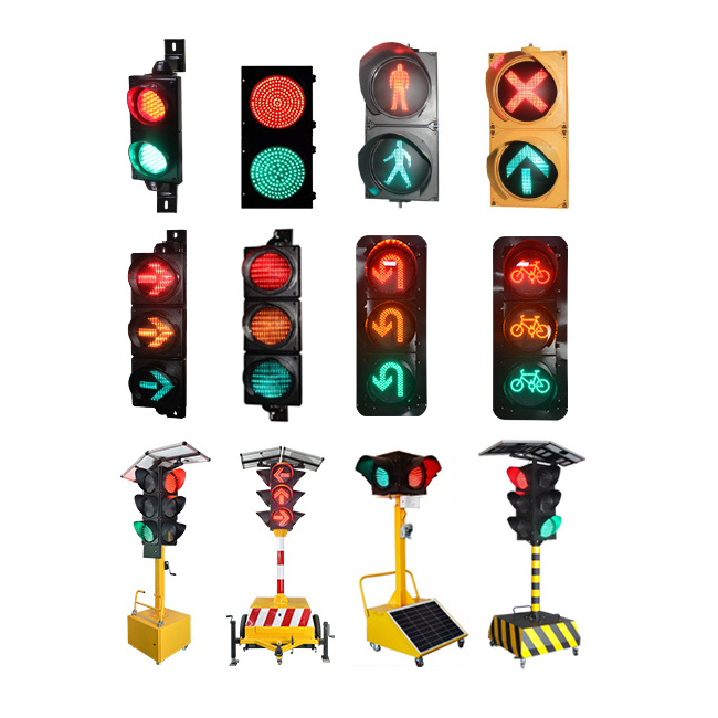 NOKIN Road Safety Green Red Yellow Traffic Light 300mm LED Traffic Light Control System