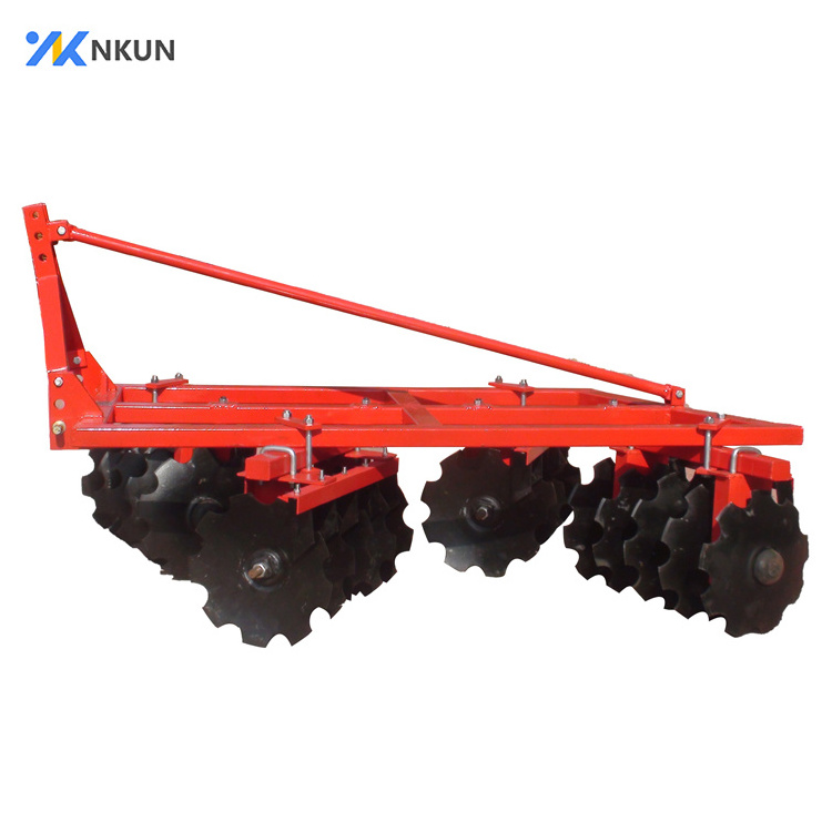 Heavy duty tractor disc ploughing and disc harrow 4ft