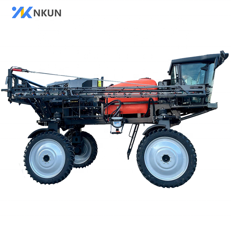 Agricultural fertilizer spreader small boom sprayer slef propelled high clearance boom sprayer tyre