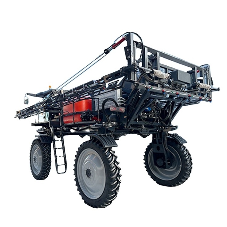 Agricultural fertilizer spreader small boom sprayer slef propelled high clearance boom sprayer tyre