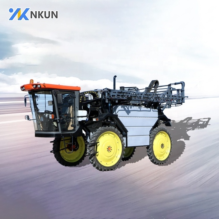 Agricultural fertilizer spreader small boom sprayer slef propelled high clearance boom sprayer tyre