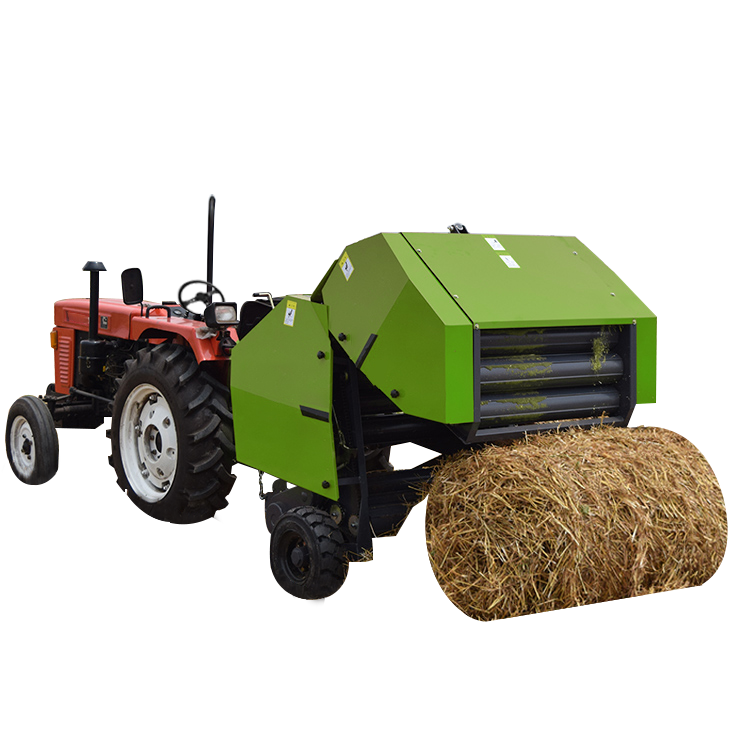 4x4 hay round baler for walking tractor