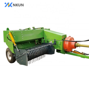 Farm machinery pine straw crops baler square hay baler machine for sale