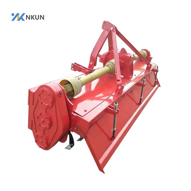 Agricultural orchard rotary tiller cultivator for tractor