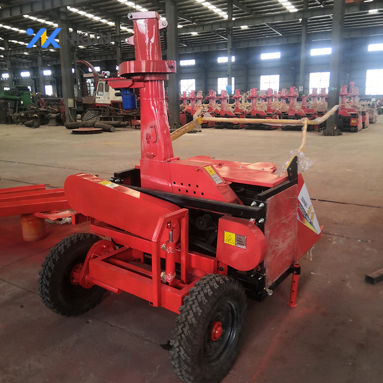 Napier grass self propelled towed forage harvester for silage cut