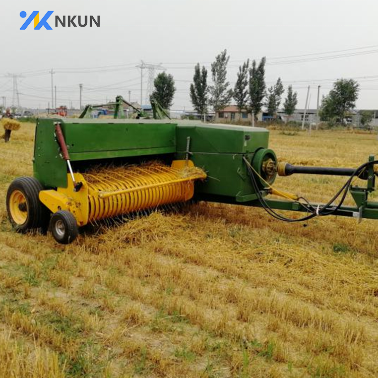 Farm machinery pine straw crops baler square hay baler machine for sale