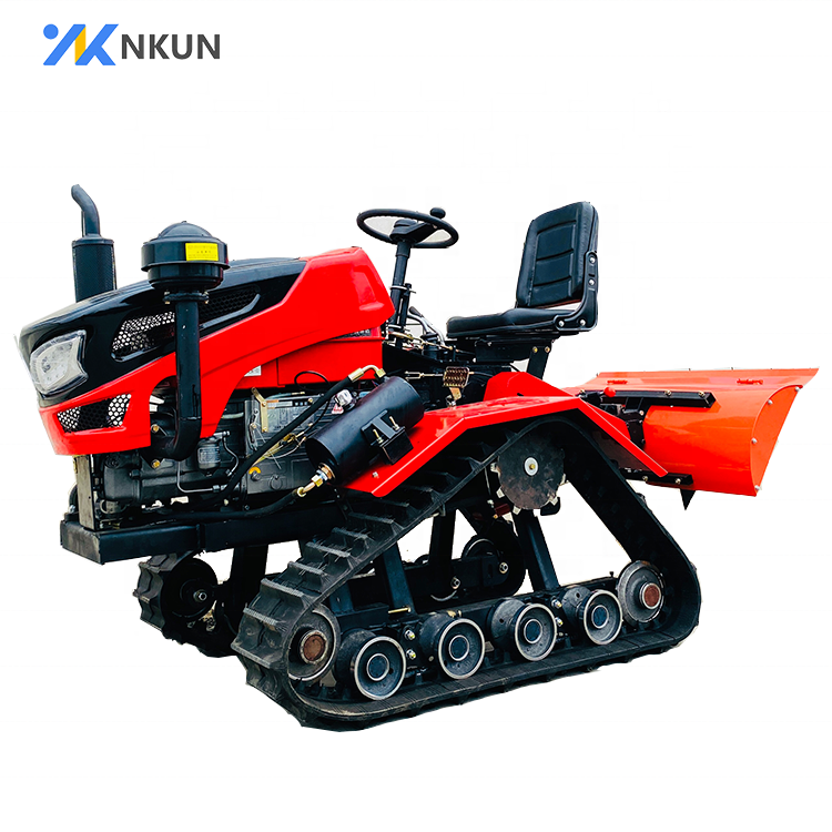 Small track crawler bulldozer tractor gardening crawler tractor