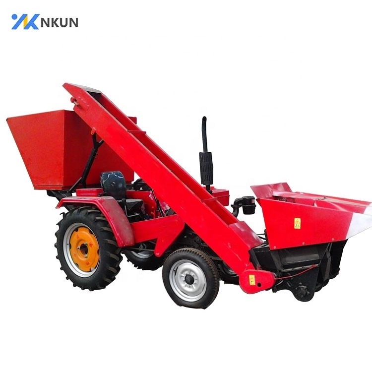 Tractor mounted corn maize harvester sweet corn harvester machine for corn cob harvest