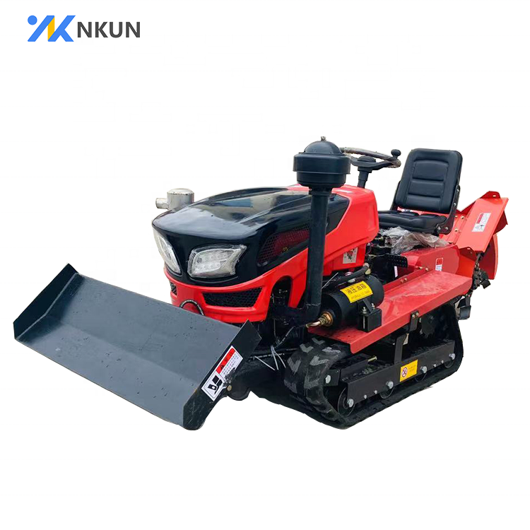 Small track crawler bulldozer tractor gardening crawler tractor