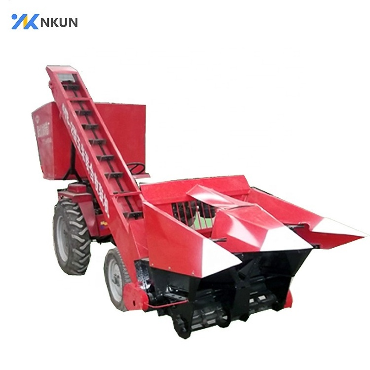 Tractor mounted corn maize harvester sweet corn harvester machine for corn cob harvest