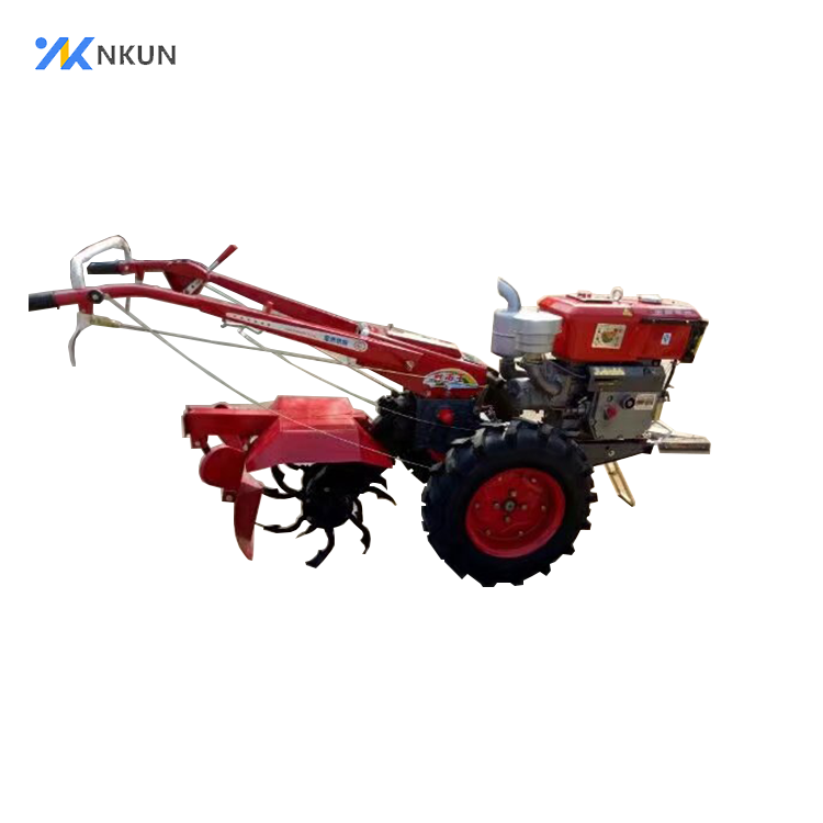 2024 year Mini 12 hp 18hp 15hp 20hp hand walking tracotr agricultural two wheel plough tractor diesel engine