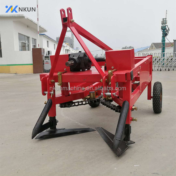 Walking tractor peanut harvester machine two rows groundnut digger and picker for sale