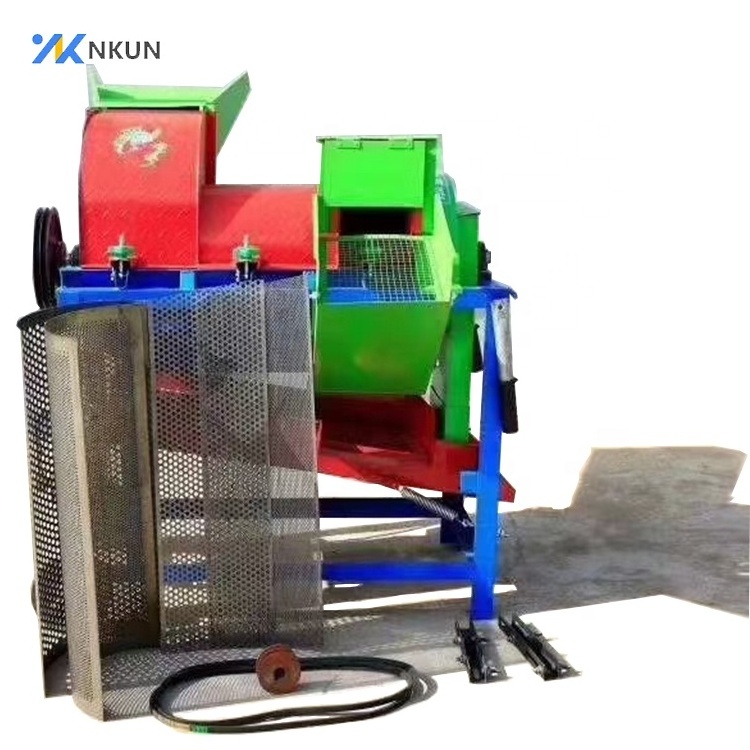 small capacity multi crop thresher machine bean grain thresher with low price