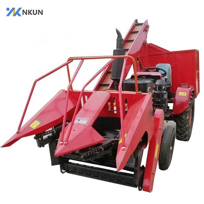 Tractor mounted corn maize harvester sweet corn harvester machine for corn cob harvest