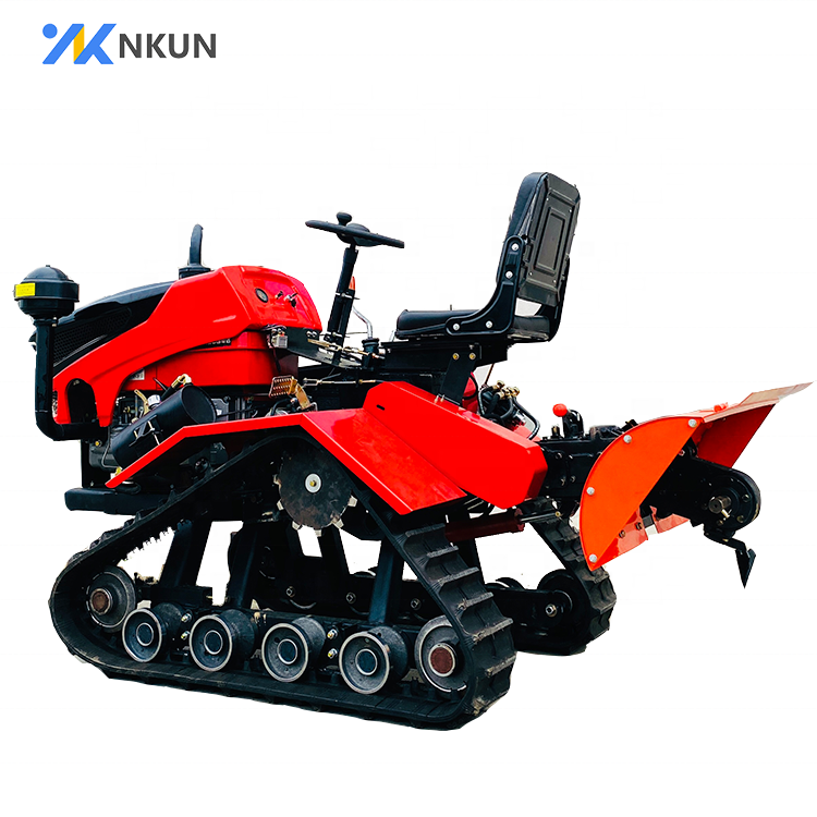 Small track crawler bulldozer tractor gardening crawler tractor