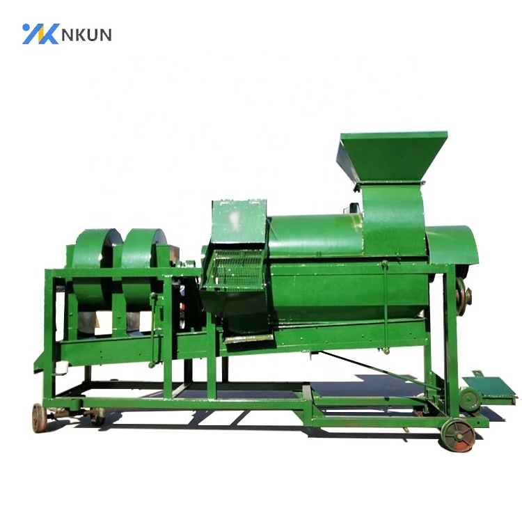 small capacity multi crop thresher machine bean grain thresher with low price