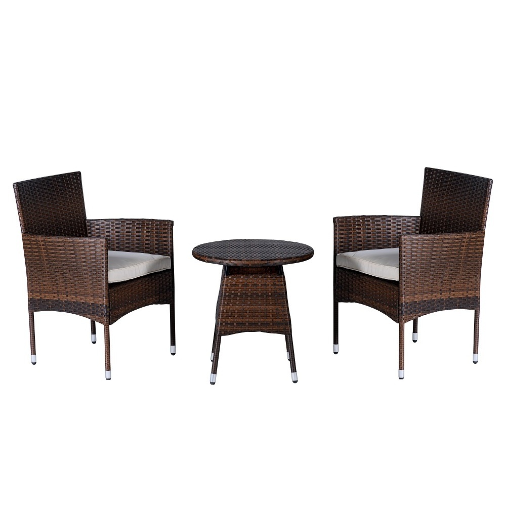 With Round Table/ Bistro Rattan Sofa Set High Quality Patio Furniture from Viet Nam Wicker Sofa Set