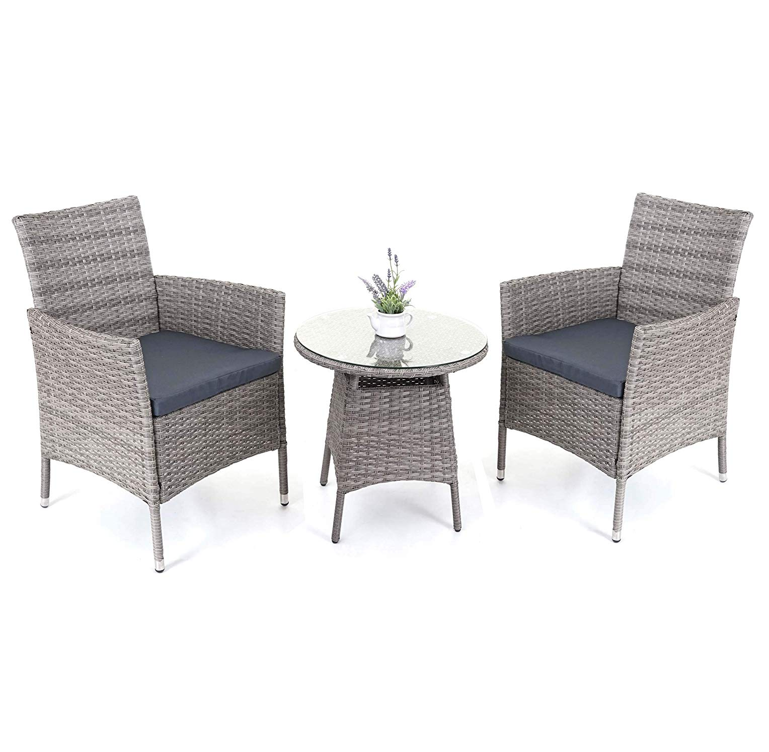 With Round Table/ Bistro Rattan Sofa Set High Quality Patio Furniture from Viet Nam Wicker Sofa Set