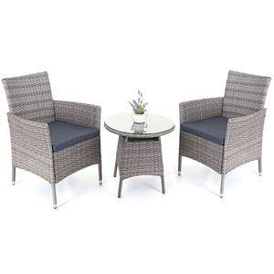 With Round Table/ Bistro Rattan Sofa Set High Quality Patio Furniture from Viet Nam Wicker Sofa Set