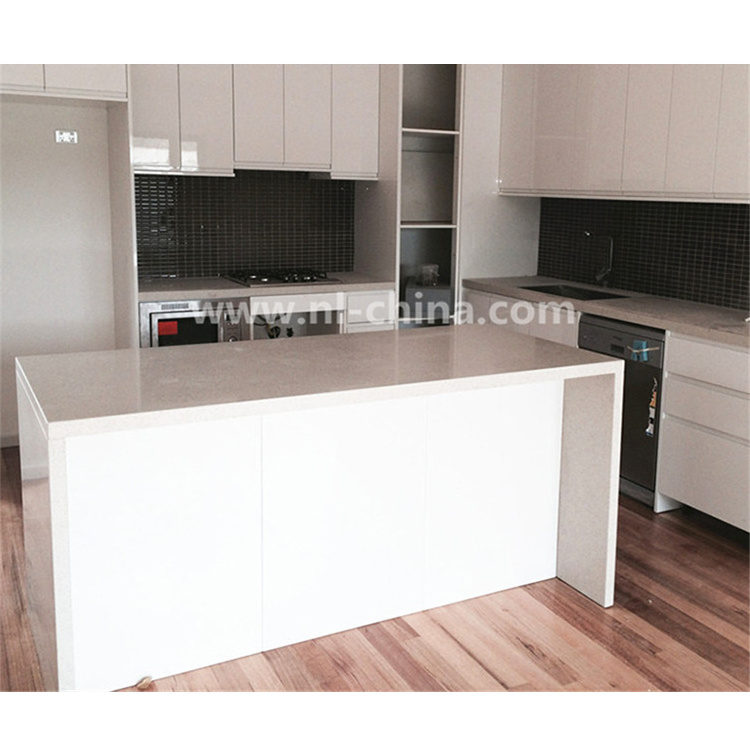 Modern Style purple color mdf high gloss lacquer kitchen cabinet