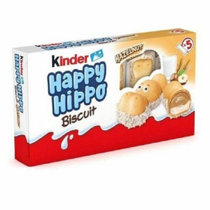 Kinder Happy Hippo Biscuits 3-PACK 3x103.5g/3x3.65oz