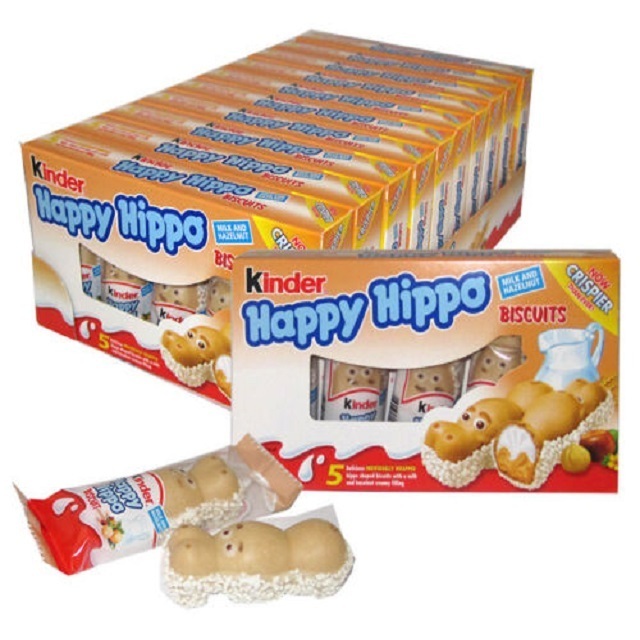 Kinder Happy Hippo Biscuits 3-PACK 3x103.5g/3x3.65oz