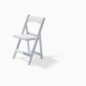 Wholesale Wedding Folding White Chair Plastic Hotel Furniture Chair Wedding and Garden Wimbledon Resin Folding Chair Modern