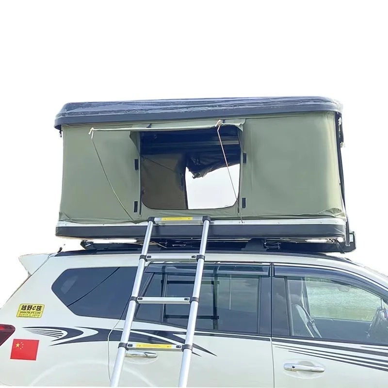 Tent Box Rooftop Aluminum Hard Shell Car Roof Top Tent With Roof Rack