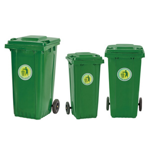 Wholesale Price Durable Indoor And Outdoor Garbage Bins 65Liter Plastic Dustbin With Wheels