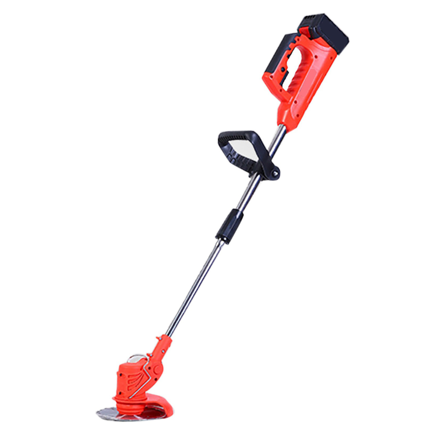 Plastic blade electric brush cutter Cordless Grass Cutter Power String grass cutter trimmer machine bare tool