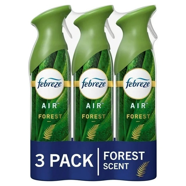 Febreze Air Effects Forest Air Freshener, 8.8 oz. Can, Pack of 3