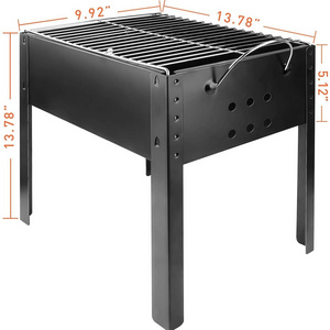 Foldable Outdoor Charcoal Barbecue Grill