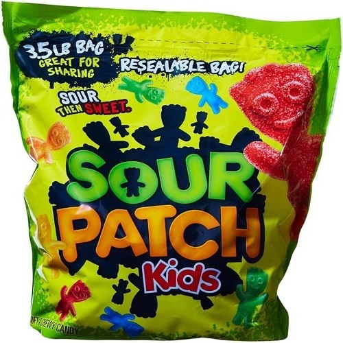 Sour Candy Strips Patch Kids Sour Powder Cc Stick Gummy Candy