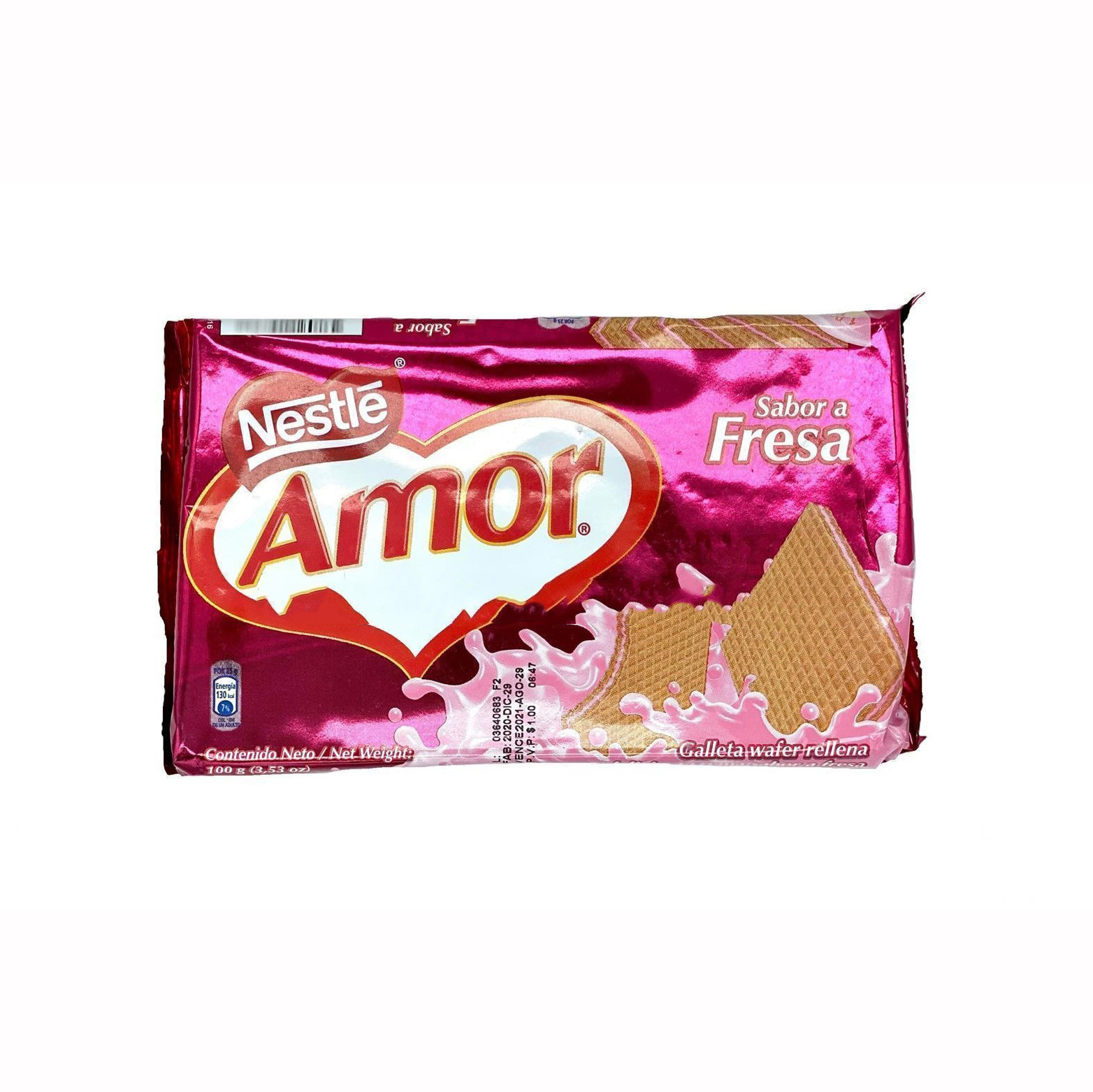 Nestle Amor Chocolate Wafers 100g