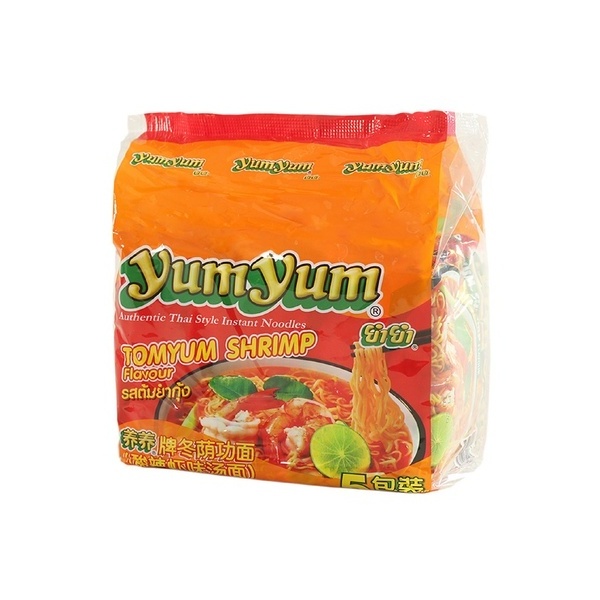 Wholesale Thailand yumyum exotic snack Thai seafood noodle soup 350g Tom Yum Goong Instant Noodle