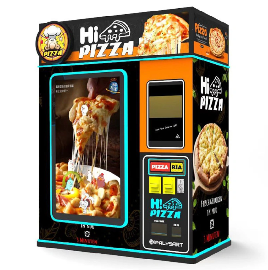 Ramen Noodle Vending Machine Automatic French Fry Vending Machine For Pizza