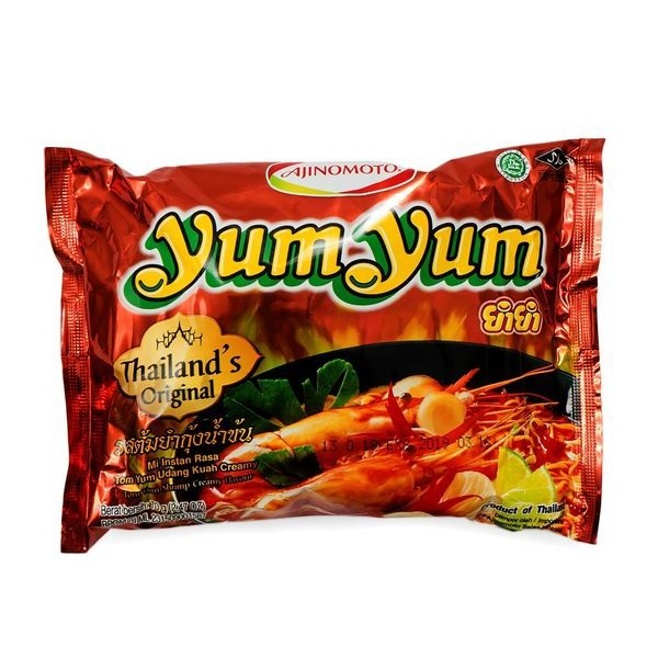 Wholesale Thailand yumyum exotic snack Thai seafood noodle soup 350g Tom Yum Goong Instant Noodle