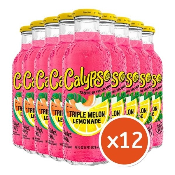 Calypso Triple Melon Lemonade 473ml Soft Drinks