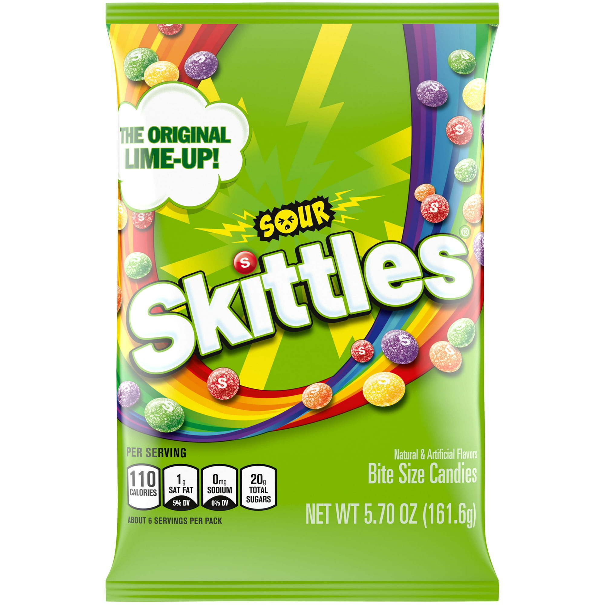 Skittles Candies Sour 54 Ounce (Pack of 12)