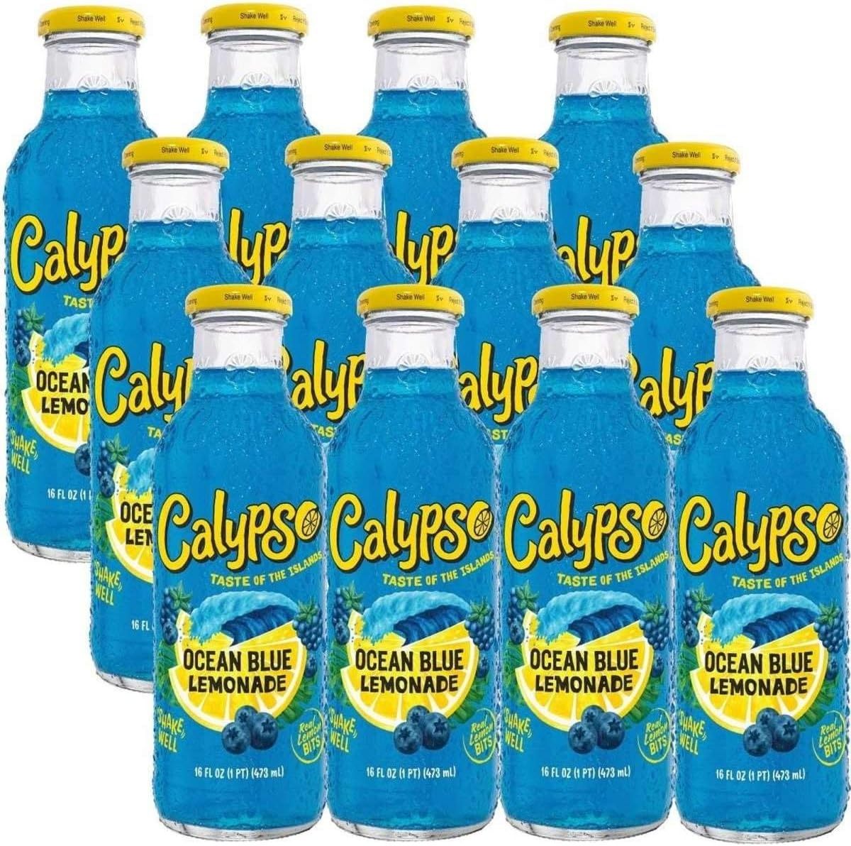 Calypso Ocean Blue Lemonade 473ml Soft Drinks