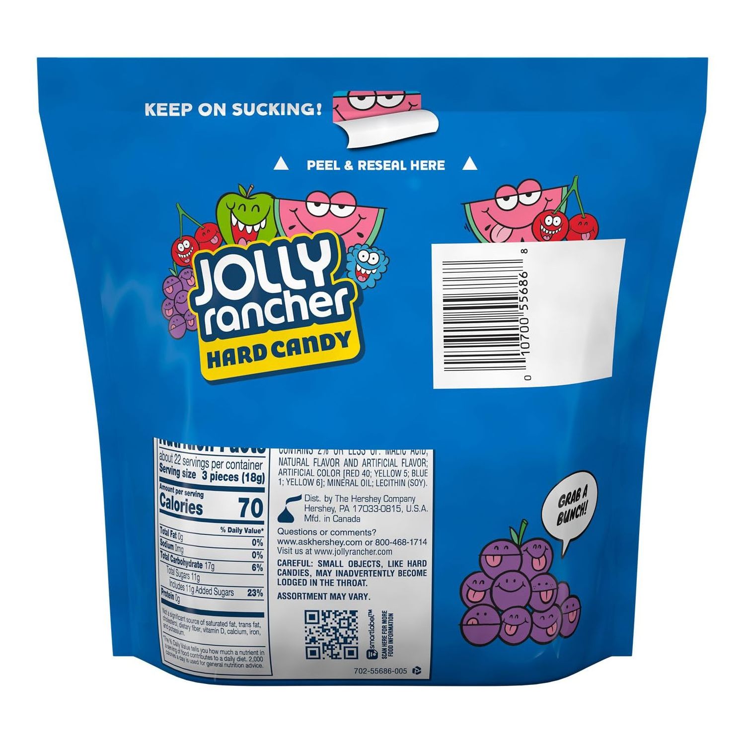 Jolly Rancher Hard Candy, Original Flavors (198g)