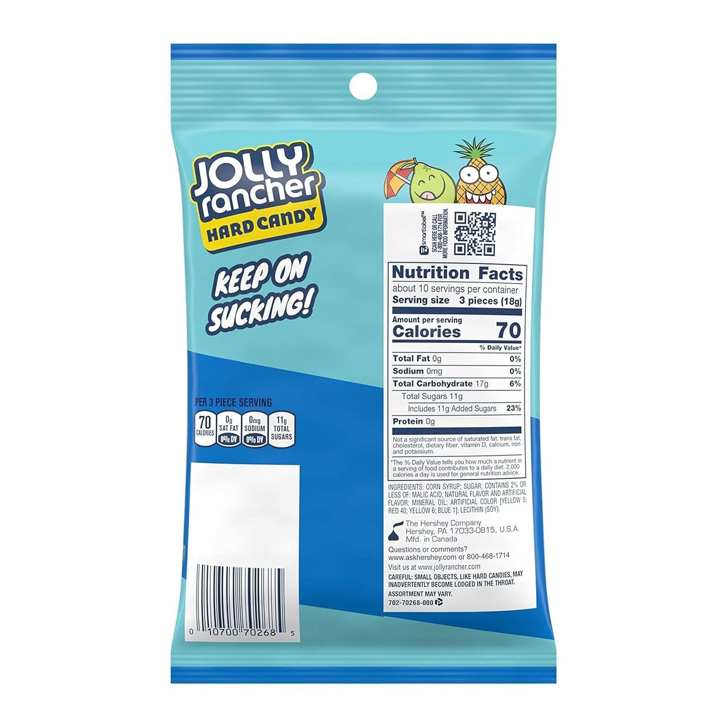 Jolly Rancher Hard Candy Original (184g)