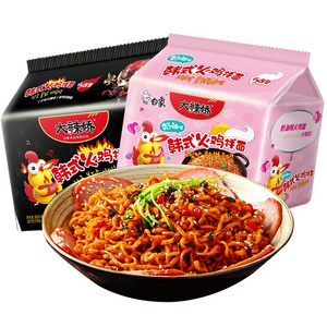 Korean Factory Instant Noodle Food Hot Chicken Spicy Flavor Roasted , stir fried ramen noodles