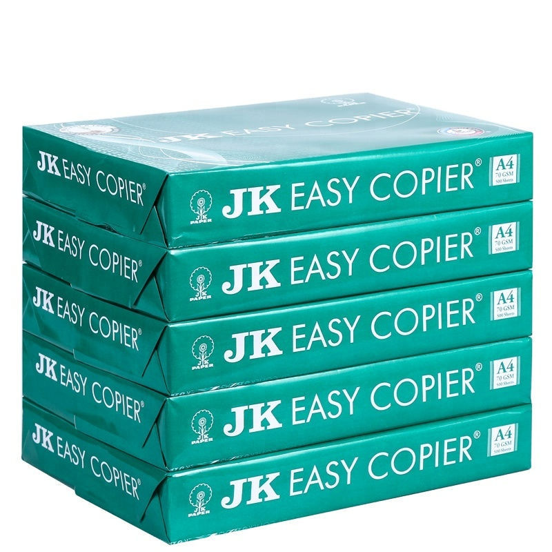 Best Jk Easy Copier Paper A4 75GSM 70GSM 500 Sheets Per Rim JK copier paper 80gsm 70gsm Cheap Price