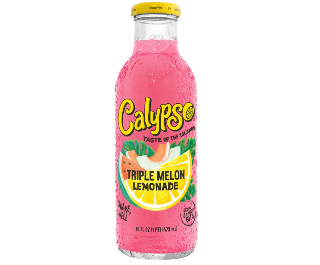 Calypso Triple Melon Lemonade 473ml Soft Drinks