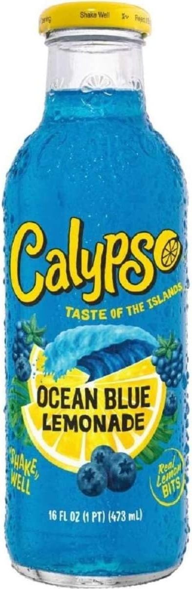 Calypso Ocean Blue Lemonade 473ml Soft Drinks